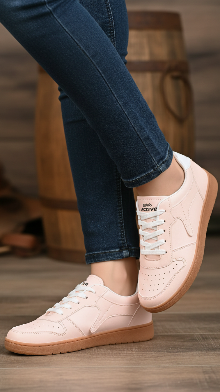 AT7442-18.png Pink Casual Sneaker AT7442 - View 1