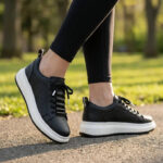 Black Casual Sneaker For Women AT7444 - View 1