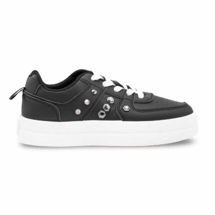 Black Causal Sneaker For Women AT7445 - View 2