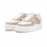 Beige Casual Sneaker For Women AT7445 - View 3