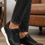 Black Casual Sneaker For Women AT7450 - View 1