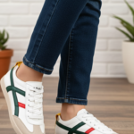 White Casual Sneaker For Women AT7454 - View 1