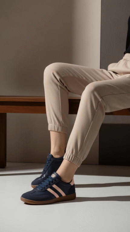 Navy Casual Sneaker For Women AT7456 - View 1