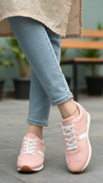 Pink Casual Sneaker For Women AT7457 - View 2