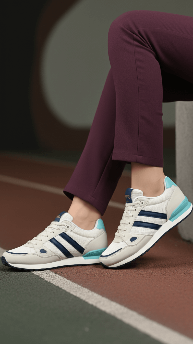 AT7460-07_3.png Grey Casual Sneaker For Women AT7460 - View 1