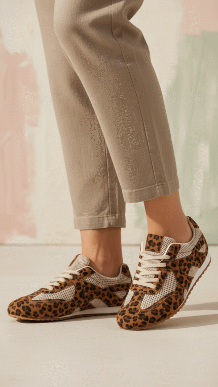 Brown Casual Sneaker For Ladies AT7463 - View 1
