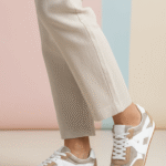 Beige Casual Sneaker For Ladies AT7463 - View 1