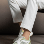 Green Casual Sneaker For Ladies AT7465 - View 1