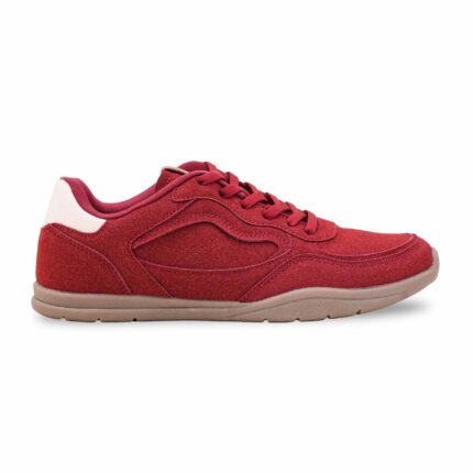 Maroon Casual Sneaker For Ladies AT7469 - View 2