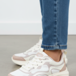 Beige Casual Sneaker For Ladies AT7470 - View 1