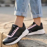 Black Casual Sneaker For Ladies AT7471 - View 1
