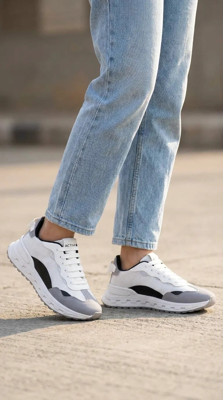 AT747207.jpg Grey Casual Sneaker For Women AT7472 - View 1