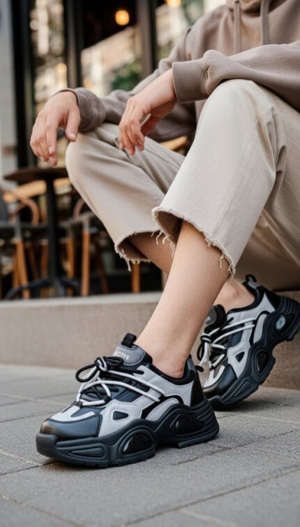 Black Casual Sneaker AT7474 - View 1