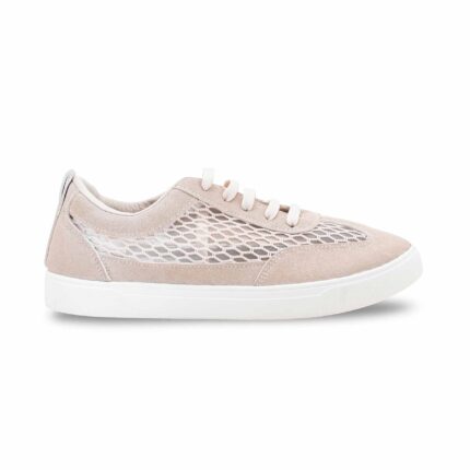 Beige Casual Women Sneaker - View 2