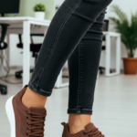 Brown Casual Sneaker For Women AT7481 - View 1