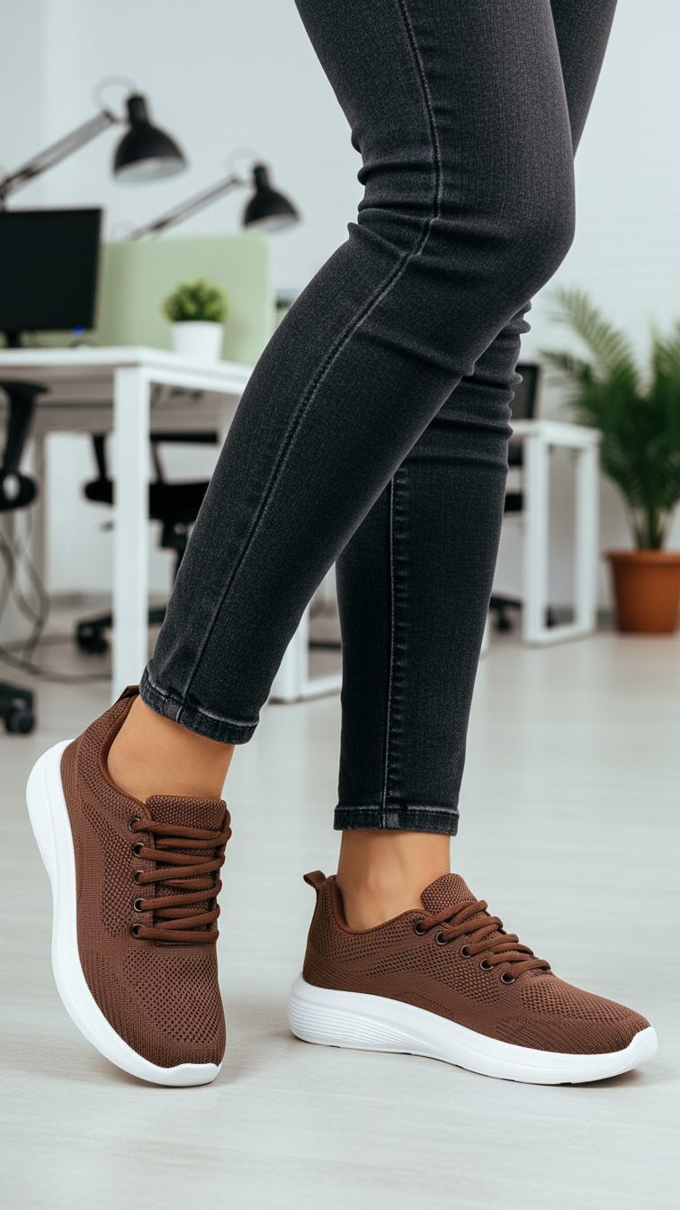 AT7481.png Brown Casual Sneaker For Women AT7481 - View 1