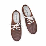 Brown Casual Sneaker For Women AT7482 - View 5