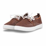 Brown Casual Sneaker For Women AT7482 - View 3