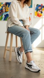 Grey Casual Sneaker For Women AT7485 - View 1