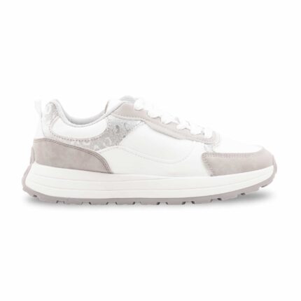 Silver Casual Sneaker For Women AT7486 - View 2