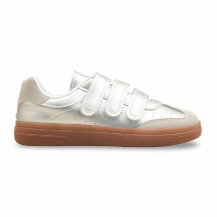 Silver Casual Women Sneaker AT7490 - View 2