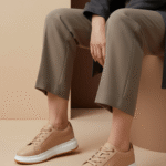 Beige Casual Women Sneaker AT7493 - View 1