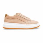 Beige Casual Women Sneaker AT7493 - View 3