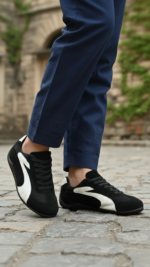 Black Casual Sneaker For Ladies AT7495 - View 1