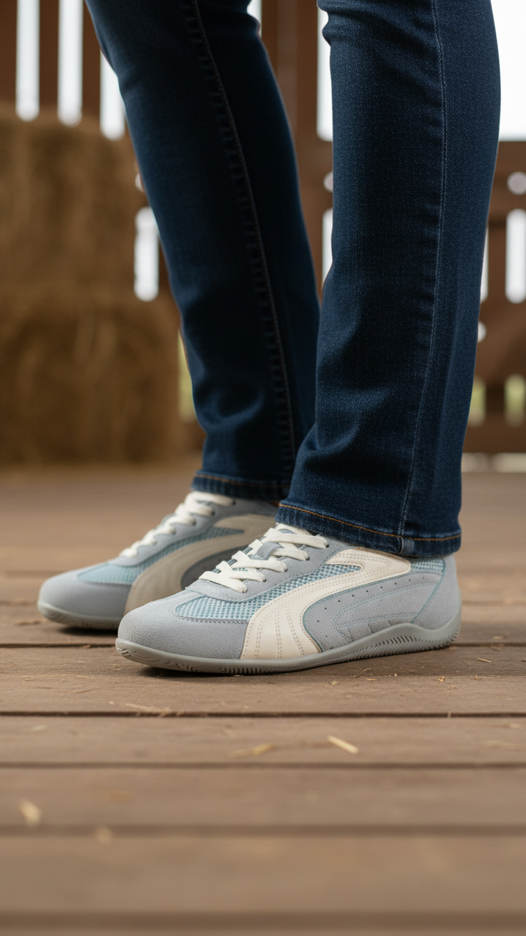 AT7495-90_b4355b04-2b73-405c-994c-dc2750039828.png Sky Blue Casual Sneaker For Ladies AT7495 - View 1