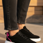 Black Casual Sneaker For Women AT7497 - View 1