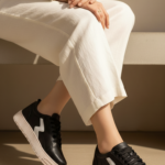 Black Casual Sneaker For Ladies AT7505 - View 1