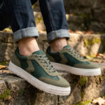 Green Casual Sneaker For Women AT7506 - View 1