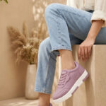 Lilac Casual Sneaker For Women AT7564 - View 1