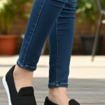 Black Sneaker For Ladies AT9104 - View 1