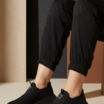 Black Casual Sneaker For Ladies AT9111 - View 1
