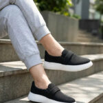 Black Casual Sneaker For Women AT9115 - View 1