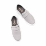 Grey Casual Sneaker For Women AT9115 - View 5
