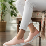 Pink Casual Women Sneaker AT9118 - View 1