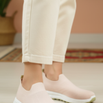 Beige Casual Women Sneaker AT9118 - View 1