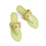 Green Casual Chappal CL2046 - View 5