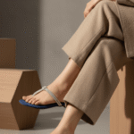 Blue Casual Chappal CL2076 - View 1