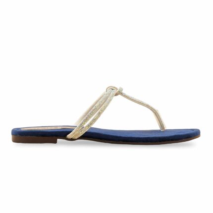 Blue Casual Chappal CL2076 - View 2
