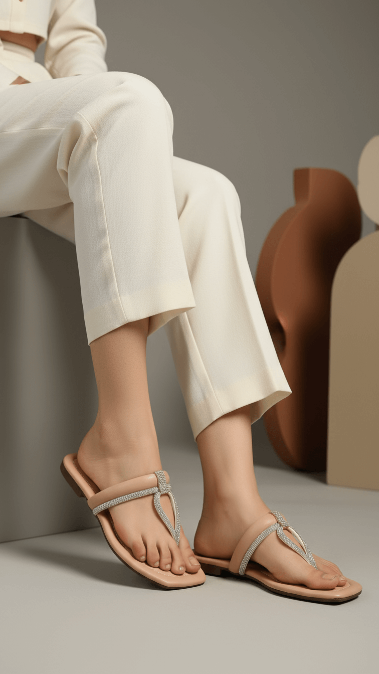 CL2090-18.png Pink Casual Women Chappal CL2090 - View 1