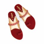 Maroon Casual Chappal For Ladies CL2142 - View 5