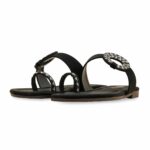 Black Casual Chappal For Women CL2143 - View 3