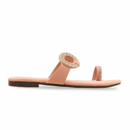 Pink Casual Women Chappal CL2143 - View 2