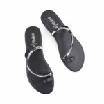 Black Casual Women Chappal CL2154 - View 5