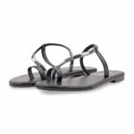 Black Casual Women Chappal CL2154 - View 3