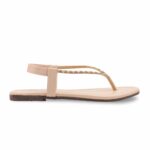 Beige Casual Chappal For Women CL2173 - View 2