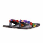 Black Casual Chappal For Women CL2175 - View 3